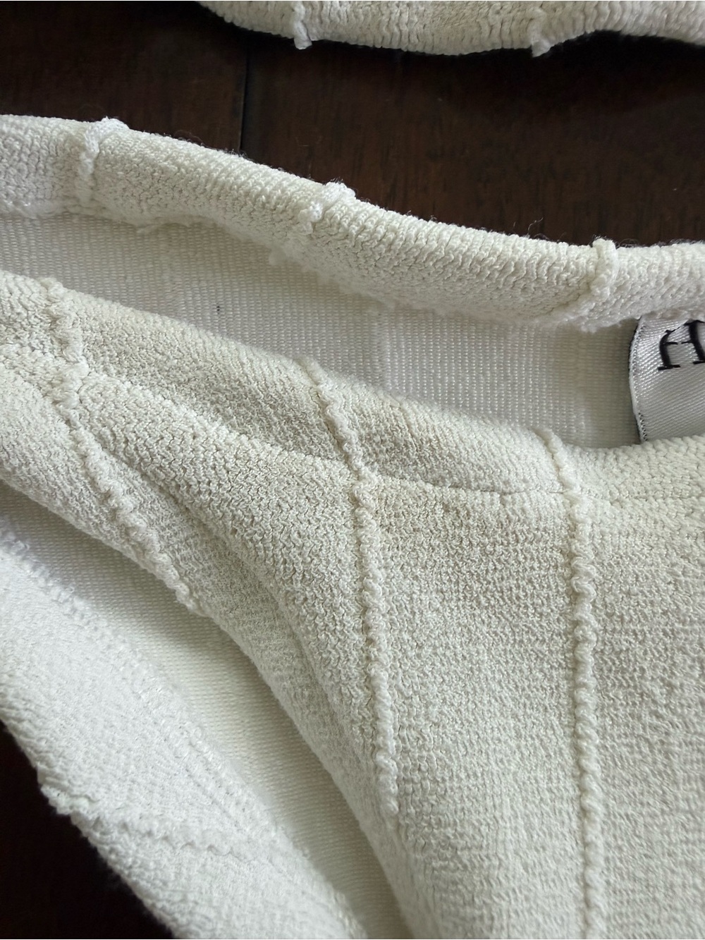 Hunza G White Ribbed Bikini Set - Picture 5 of 5